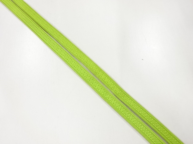 アンティーク　正絹　帯留め用手組三分紐